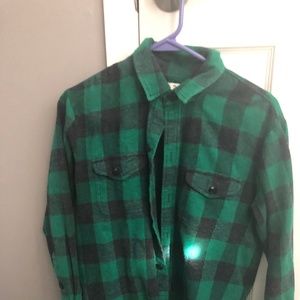 Madewell flannel shirt